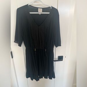Knox Rose Boho Little Black Dress